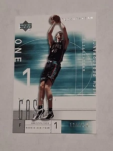 2001-02 UPPER DECK FLIGHT TEAM PAU GASOL ROOKIE AIR /250 #138 RC UD - Picture 1 of 2