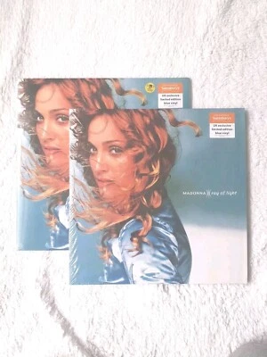 SEALED BLUE Madonna Ray Of Light Sainsburys Vinyl RSD FROZEN NOTHING SUBSTITUTE - Image 1 of 4