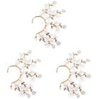 3 Count Flower Ear Cuffs Sophisticated Earring Department