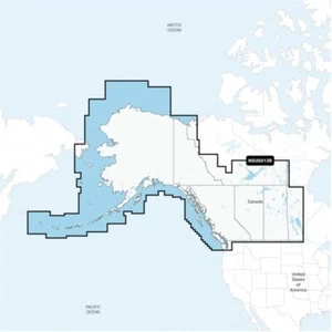 Garmin Navionics Plus Marine Charts Canada West and Alaska microSD 010-C1485-20 - Picture 1 of 1