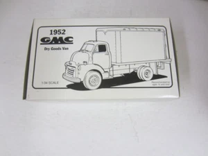 First Gear 10-1025 1952 GMC Dry Goods Van STRENGTH OF EXPERIENCE 1:34 Scale NRFB - Picture 1 of 4