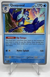 Pokemon Quaquaval (52/260) Surging Sparks LP - Casi nuevo - Imagen 1 de 2