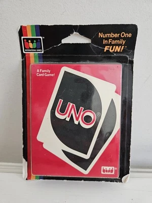 1988 Vintage UNO Card Game for Kids Adults & Family Game Night Original  - Image 1 of 4