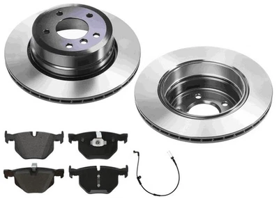 后碳涂层转子 EPS 刹车片和传感器适用于宝马 525XI 530XI 2006 2007 — 第 1/4 张图片