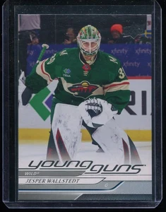 2024-25 Upper Deck Series 1 Jesper Wallstedt Young Guns RC #202 Minnesota Wild - Picture 1 of 2