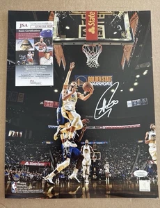 Stephen Curry Golden State Warriors Signed 16x20 Photo JSA COA(consignment) - Picture 1 of 2