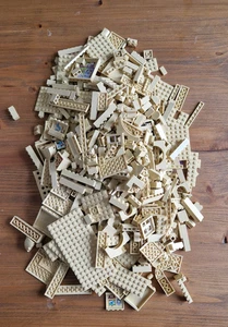 Ladrillos de arena tostados originales Lego 1 kg - Imagen 1 de 6