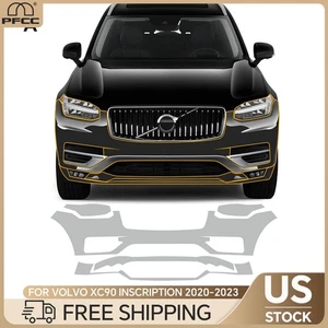 For Volvo XC90 Inscription 2020-2023 Front Bumper Precut Paint Protection Film - Picture 1 of 20