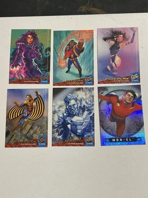 X-Men Marvel Ultra Fleer 1994 5 cartas y 2025 Fleer Brilliants Mon-el (púrpura) Foto 1 de 4
