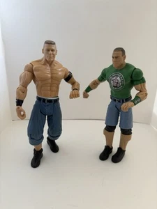 (2) JOHN CENA WWE Mattel Action Figure WWF 2012 - Picture 1 of 7