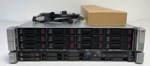 HPE DL360 Gen9 | 40TB DAS Usable Storage with 4TB 7.2K SAS Hard Drives RAID-60 - Picture 1 of 2