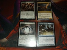 MTG Rare Artifact Creature Lot.Spellskite,Phyrexian Metamorth,Hex Parasite +1.LP