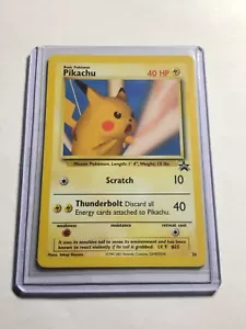 PIKACHU - Black Star Promo - 26 - Pokemon Card - NM - Pikachu! - Picture 1 of 1