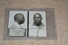 MUGSHOT AFRICAN AMERICAN MUG SHOT PHILADELPHIA PEN PRISON BLACK AMERICAN CRIME