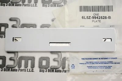 Placa de identificación de placa trasera Ford Ranger 2006-2011 nueva OEM 6L5Z-9942528-B Foto 1 de 4