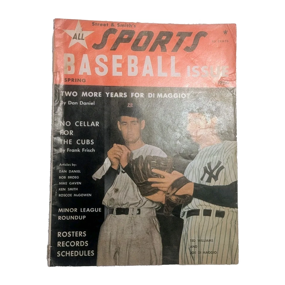 Anuario de béisbol 1950 de Street and Smith Foto 1 de 3