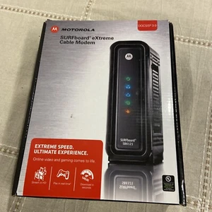 Motorola SURFboard Extreme Cable Modem SB6121 Docsis 3.0 Up To 160 Mbps - Picture 1 of 7