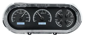 Dakota Digital 1963-65 Chevy Nova Analog Gauge Kit Black White VHX-63C-NOV-K-W - Picture 1 of 5