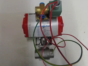 Bray Flowtek Automator SR-8083 1"" 1000WOG con válvula Asco 1/4 - Imagen 1 de 2