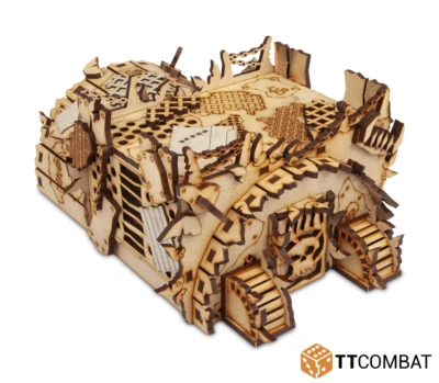 SFG064 TTCombat - Si-Fi Gothic - Orc Barracks (Terrain, Warhammer 40k, Infinity)