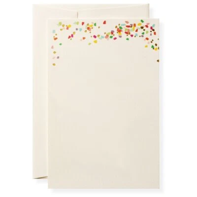 Karen Adams Caja de 10 Invitaciones Imprimibles con Sobres - Confeti Foto 1 de 3