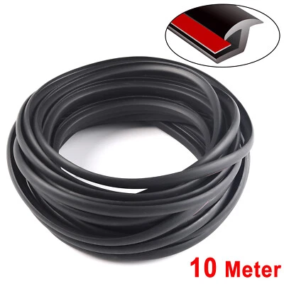 32FT T-Style  Car Truck Wheel Fender Flares Edge Trim Seal Gasket Welting Rubber - image 1 of 4