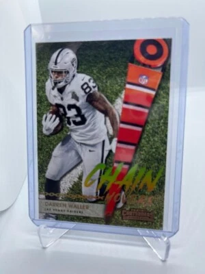 2021 CONTENDERS CHAIN MOVERS CM-DWA DARREN WALLER RAIDERS 18/25 SSP - Image 1 of 2