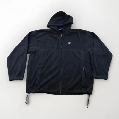 Vtg Big Dogs Full Zip Fleece Jacket Men’s XL Blue Logo Fair Oversized Polar Dogs - Image 1 of 4