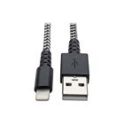 Tripp Lite Heavy-Duty USB Sync/Charge Cable with Lightning Connector 3 ft. (0.9