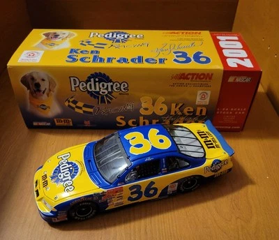 2001 Action 1:24 Ken Schrader #36 Pedigree Pontiac Grand Prix 1 of 3,252 - Image 1 of 4