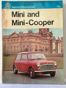 RAC Mini 1959-69 & Mini Cooper From 1970 Owners Manual Paperback Book 612C - Picture 1 of 3