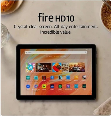 Amazon Fire HD 10 tablet 13th Gen 10.1"  Full HD Screen, Octa-Core Processor - Image 1 of 4