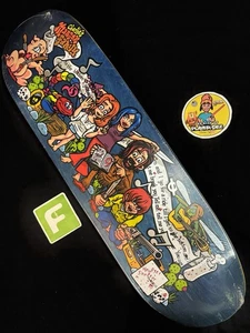 SUPER RARE Charlie Manson Family Strangelove New Deal Cliver Skateboard Deck - Picture 1 of 11