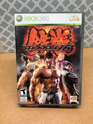 Tekken 6 - Microsoft Xbox 360, 2009 - W/Manual - Tested & Working - Image 1 of 4