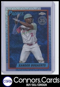 Xander Bogaerts 2025 Topps #T90C-136 1990 Chrome Blue /150 City Connect - Bild 1 von 2