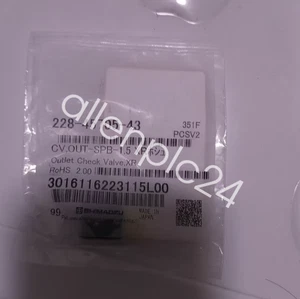 228-45705-43 Shimadzu Einwegventil Nagelneu FedExor DHL - Bild 1 von 1
