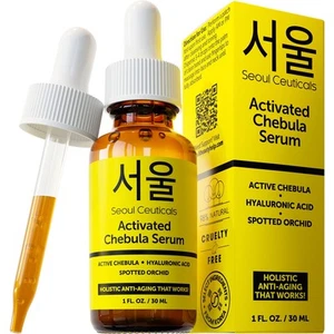 SeoulCeuticals Chebula Active Serum for Face - Korean Skin Care Anti Aging -1oz - Picture 1 of 6
