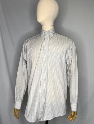 Camisa Brooks Brothers Makers & Merchants 16 34 Tattersall Algodón Egipcio EE. UU. Foto 1 de 4