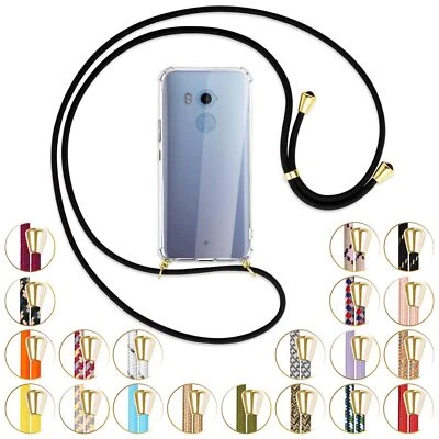 Collana (O) per HTC U11 Plus Cover protettiva Custodia con catena cordino - Immagine 1 di 4