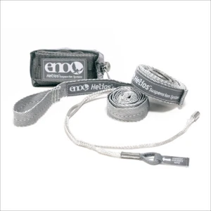 ENO Helios Suspension System - Ultralight Tree Strap for Hammock - Grey - Picture 1 of 9