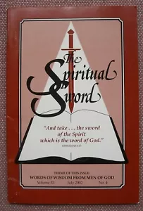 WORDS OF WISDOM MEN OF GOD ~ Spiritual Sword ~ Alan Highers ~ Church of Christ - Imagen 1 de 2