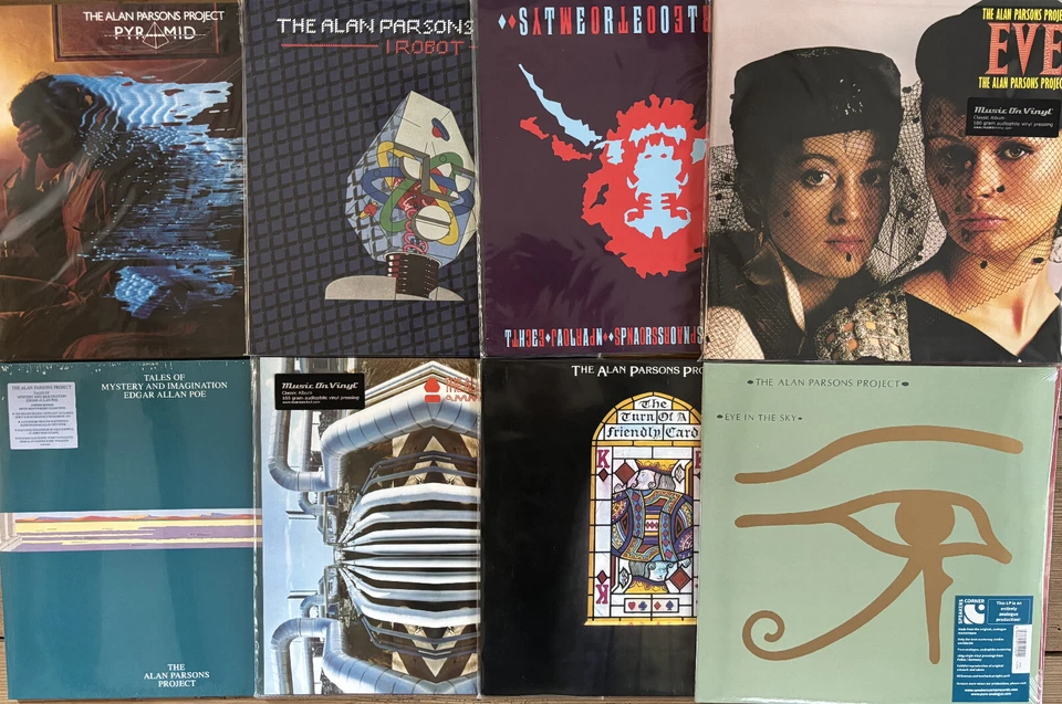 The Alan Parsons Project: Studio Album Vinyl 8 Albums / 9 Lp's - Image 1 of 1