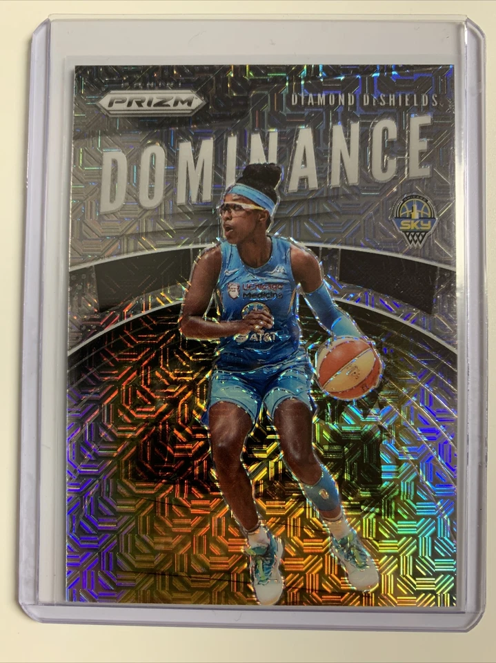 2020 Panini Prizm WNBA - 3/25 MOJO PRIZM Dominance #13 DIAMOND DeSHIELDS Sky - Image 1 of 2