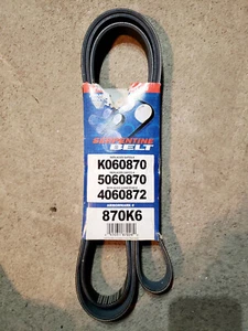 870K6 ARMOR MARK/CADNA SERPENTINE BELT - Picture 1 of 3
