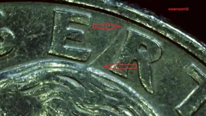1998 P Quarter Spike Head X3,Spike Eagle, Spike leaf!!! - Picture 1 of 7