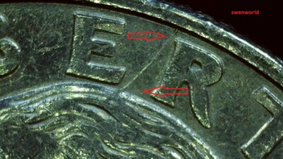 1998 P Quarter Spike Head X3,Spike Eagle, Spike leaf!!! - Image 1 of 4