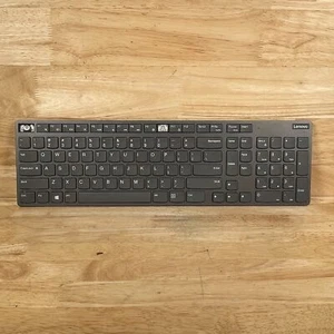 Lenovo KBRF5C71 Black Ultraslim Bluetooth Standard QWERTY Keyboard For Parts - Picture 1 of 8