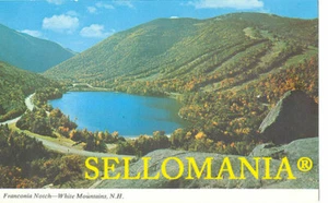 POSTCARD FRANCONIA NOTCH AND ECHO LAKE NEW HAMPSHIRE ENGLAND CC04768 UK - Foto 1 di 1