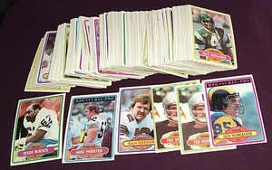 1980 Topps Football 187 Different EX Condition - Picture 1 of 2