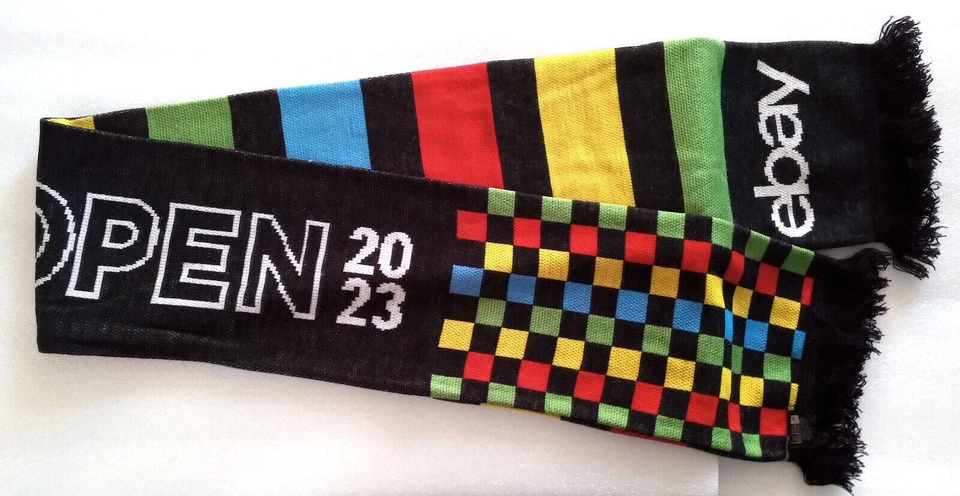 Bufanda de invierno eBay Open 2023 con logotipo eBayana Seller Swag Foto 1 de 1